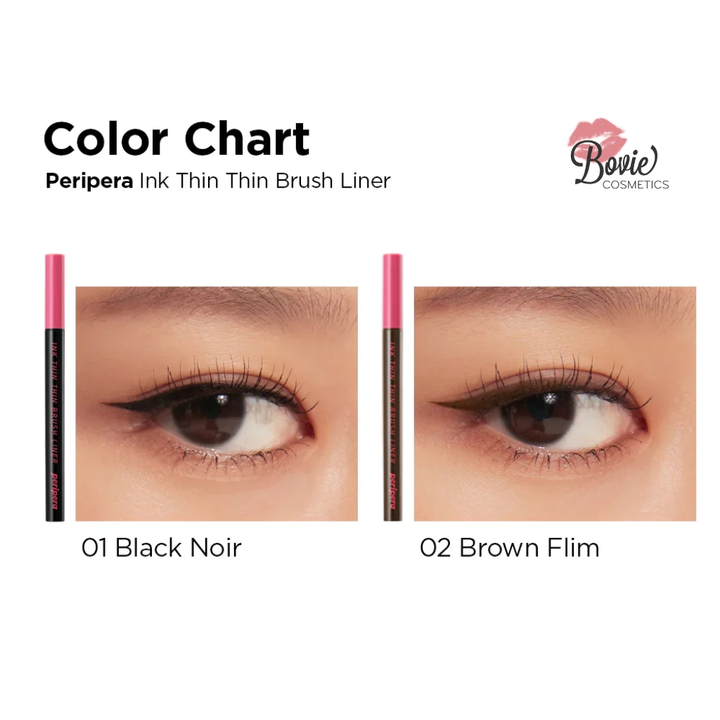 Bút Kẻ Mắt Peripera Ink Thin Thin Brush Liner 0.5g