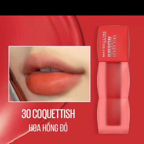 Son Kem Bông Bền Màu Superstay Teddy Tint Maybelline New York 5ml