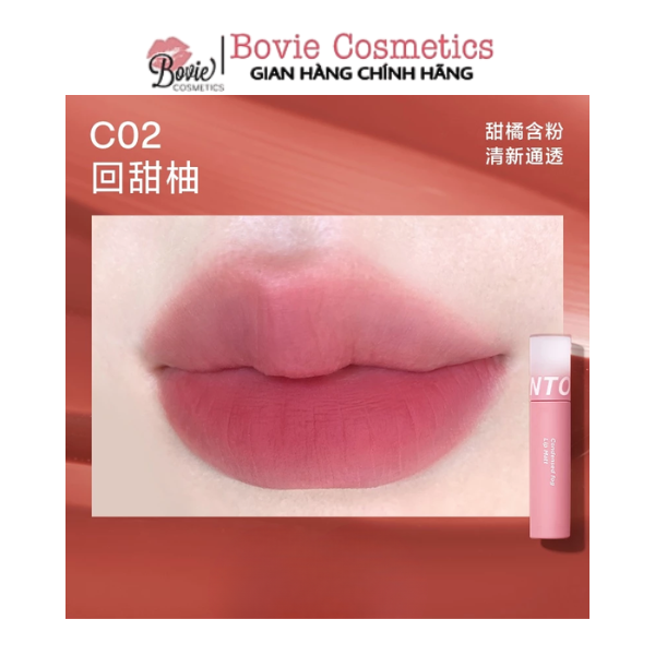 Son Tint Bóng Siêu Lì Mềm Mượt Lâu Trôi Cho Đôi Môi Căng Mọng INTO YOU Condensed Fog Lip Matt 32g