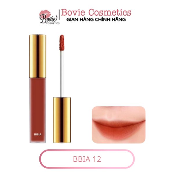 (Vegan - 2023) Son kem lì Bbia Last Velvet Lip Tint Version 8 Full màu