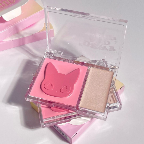 Má Hồng Kem Kèm Highlight Black Rouge Dewy Whip Cheek And Beam