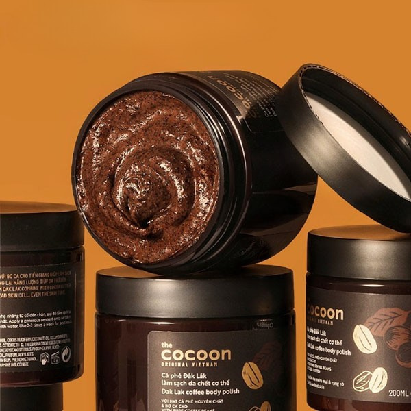 Tẩy tế bào da chết cơ thể Cocoon Cà phê Đắk Lắk