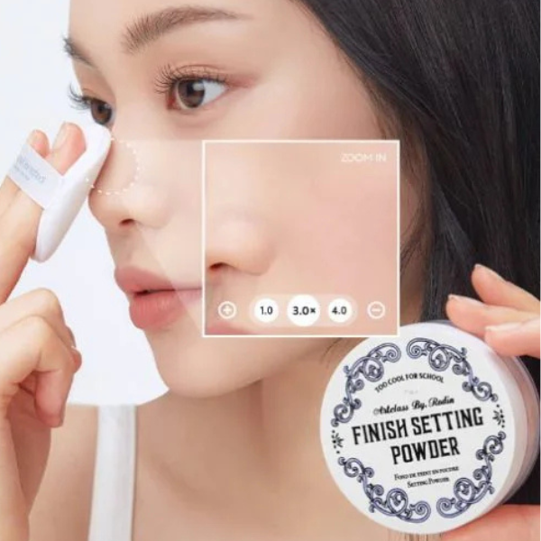 Phấn Phủ Kiềm Dầu Too Cool For School Artclass By Rodin Finish Setting Powder
