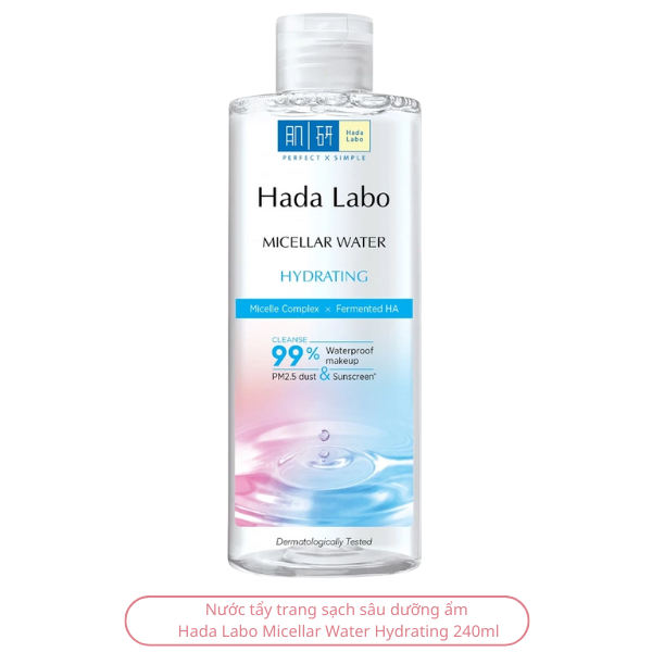 Nước Tẩy Trang Hada Labo Sạch Sâu Dưỡng Sáng
