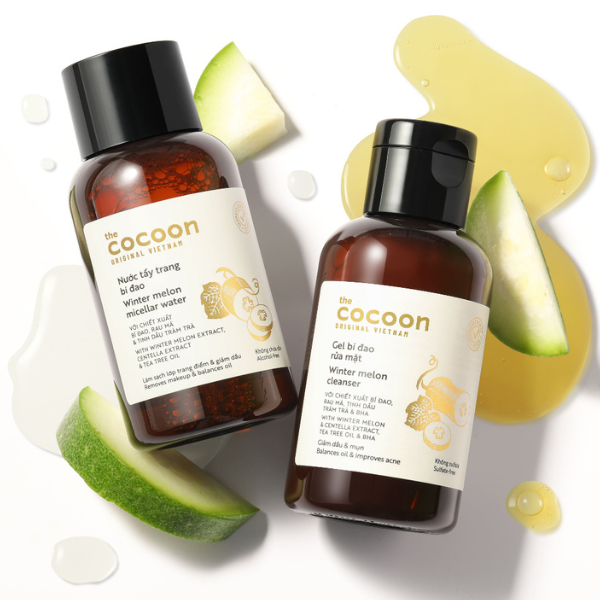 Nước tẩy trang bí đao Cocoon tẩy sạch makeup & giảm dầu
