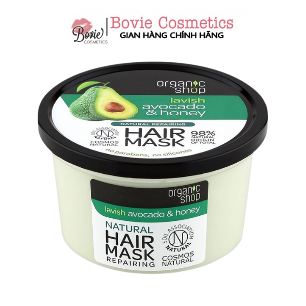 Mặt Nạ Hấp Tóc Organic Shop Natural Hair Mask 250ml