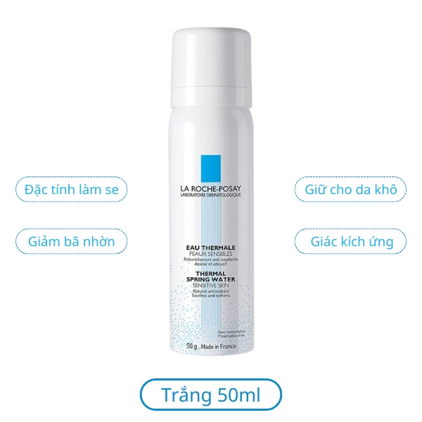 Nước  xịt khoáng giúp làm dịu, bảo vệ da  La Roche-Posay Thermal Spring Water- La Roche Posay Serozinc