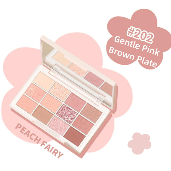 Bảng phấn mắt GOGO TALES Pink mist girl eyeshadow palette