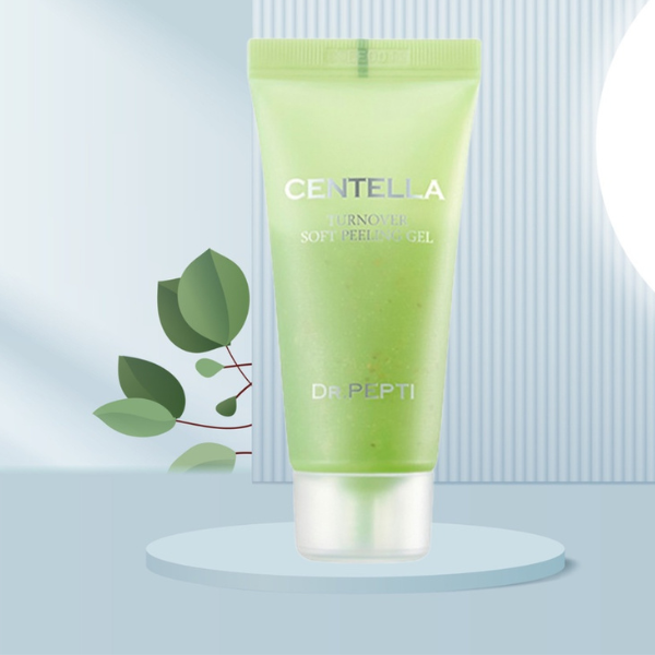 Gel Tẩy Tế Bào Chết Chiết Xuất Rau Má Dr.Pepti Centella Turnover Soft Peeling Gel