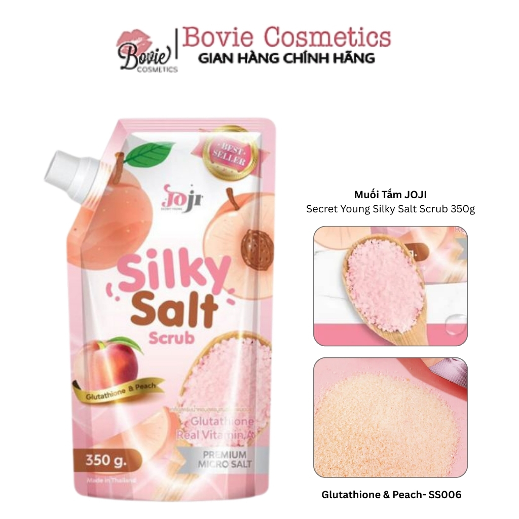 Muối Tắm Tẩy Tế Bào Chết Sáng Mịn Joji Secret Young Spa Salt Scrub 350g