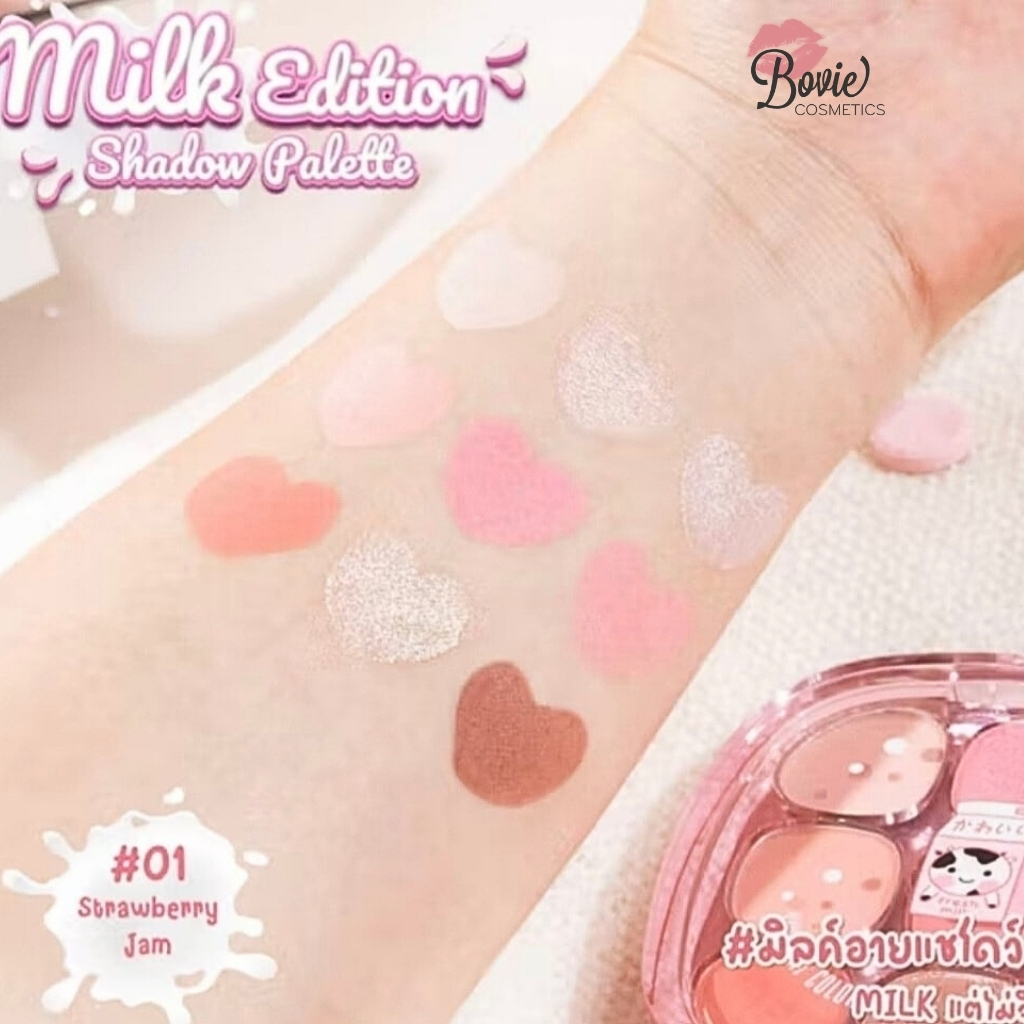 Bảng Phấn Mắt Sivanna Colors Milk Edition Eyeshadow Palette (HF742)