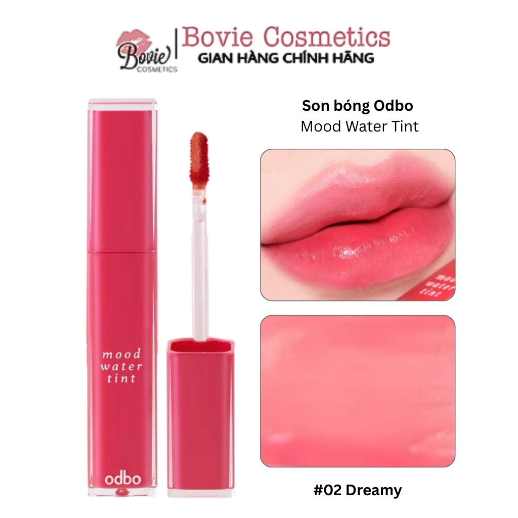 Son Odbo Mood Water Tint Chất Son Mỏng Nhẹ Không Khô Môi 2.5g OD5007