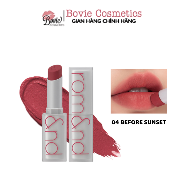 Son thỏi Romand New Zero Matte Lipstick