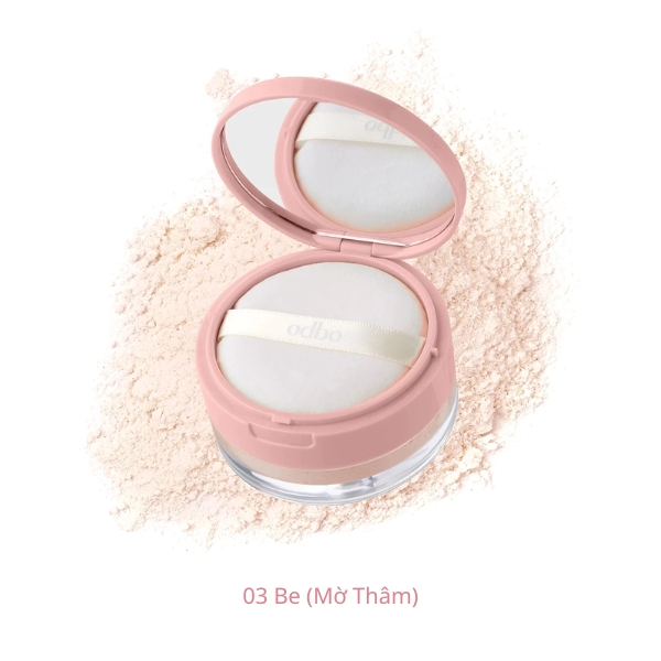 Phấn nền phủ bột kiềm dầu ODBO Soft Glow Oil Control Loose Powder OD6004