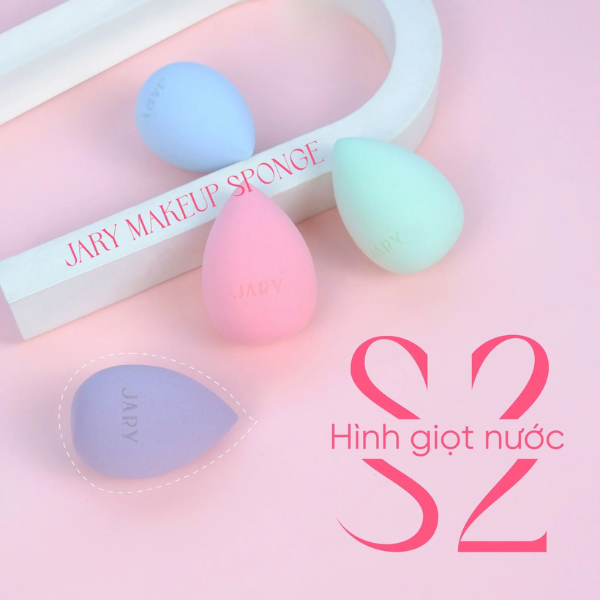 Mút Trang Điểm Jary Makeup Sponge - Dạng Túi
