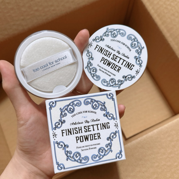 Phấn Phủ Kiềm Dầu Too Cool For School Artclass By Rodin Finish Setting Powder