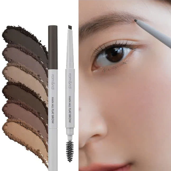 Chì Kẻ Mày Ngang Cho Chân Mày Sắc Nét, Lâu Trôi Romand Han All Flat Brow