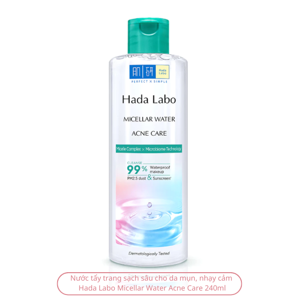 Nước Tẩy Trang Hada Labo Sạch Sâu Dưỡng Sáng