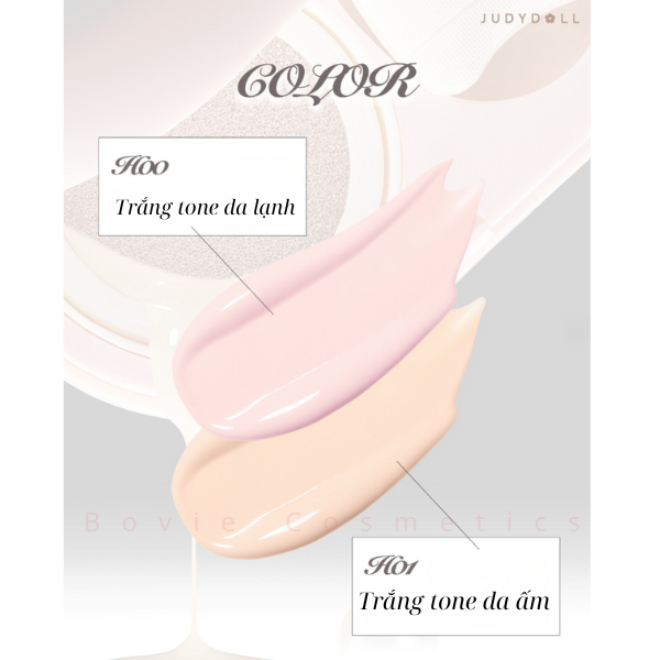 Kem Bắt Sáng Che Khuyết Điểm Cushion Judydoll Little Pearl Highlighting Concealer Cushion
