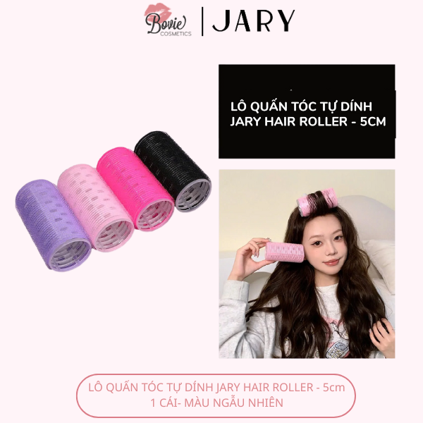 LÔ QUẤN TÓC TỰ DÍNH JARY HAIR ROLLER NHIỀU SIZE ( Màu ngẫu nhiên )