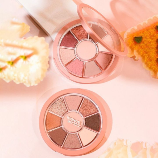 Bảng Phấn Mắt 9 ô Color School Vitality Pocket Eyeshadow Palette