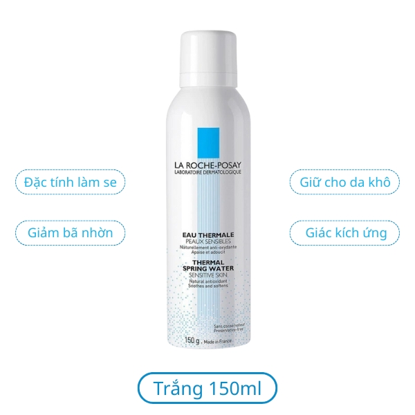 Nước  xịt khoáng giúp làm dịu, bảo vệ da  La Roche-Posay Thermal Spring Water- La Roche Posay Serozinc