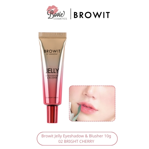 Kem Má Hồng Và Phấn Mắt Browit By NongChat Jelly Eyeshadow & Blusher 10g