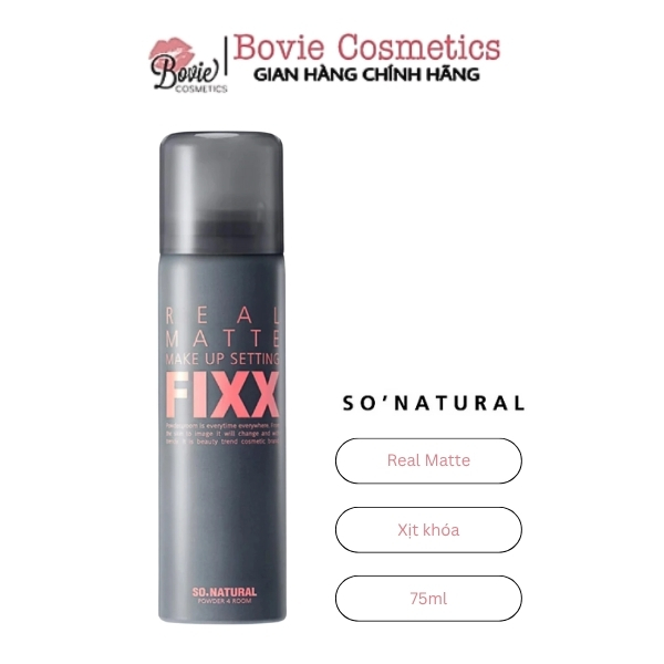 Xịt Makeup So Natural All Day Tight Fixx
