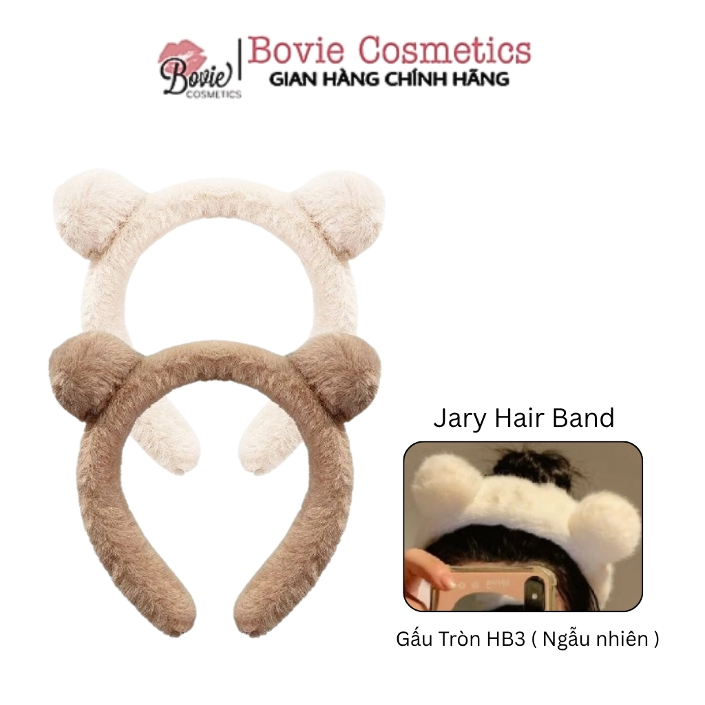 Băng Đô Cài Tóc Hình Nơ, Gấu, Mèo Nhiều Kiểu Dáng Đáng Yêu Jary Hair Band Màu Ngẫu Nhiên