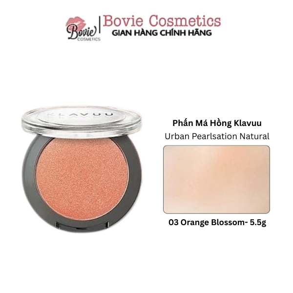 Phấn Má Klavuu Urban Pearlsation Natural 5.5g