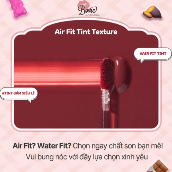 Son Tint Bóng Bbia Water Fit Tint Mukbang Edition 4g