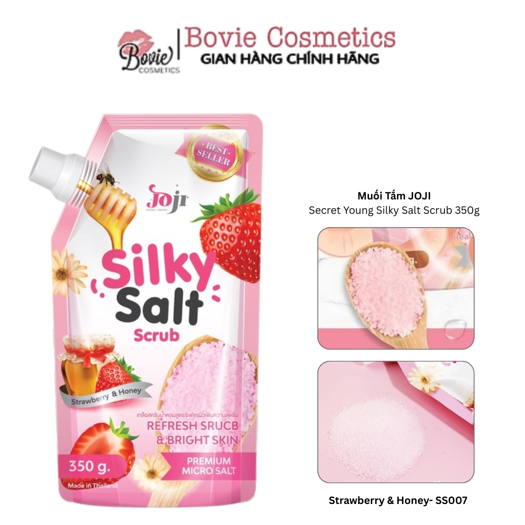 Muối Tắm Tẩy Tế Bào Chết Sáng Mịn Joji Secret Young Spa Salt Scrub 350g