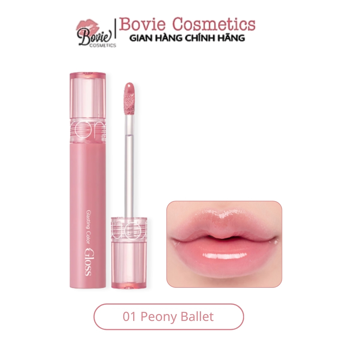 Son tint bóng Romand Glasting Color Gloss