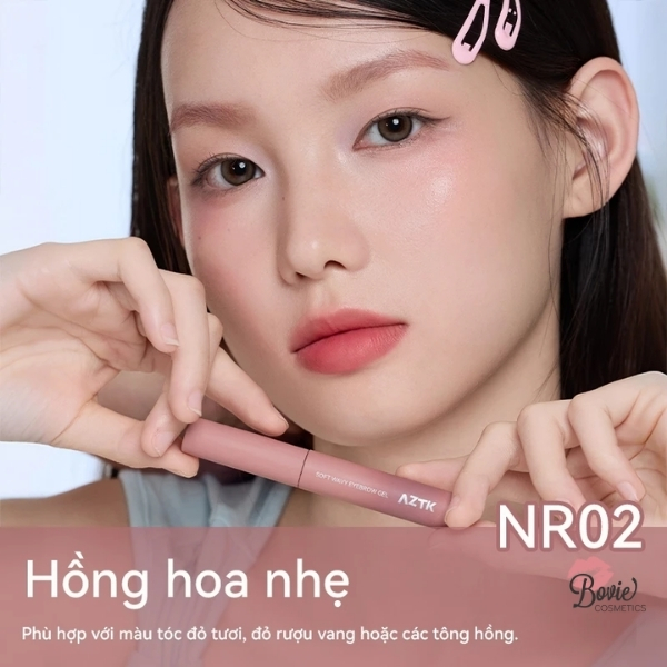 Mascara Đổi Màu Lông Mày AZTK Soft Way Eyebrow Gel