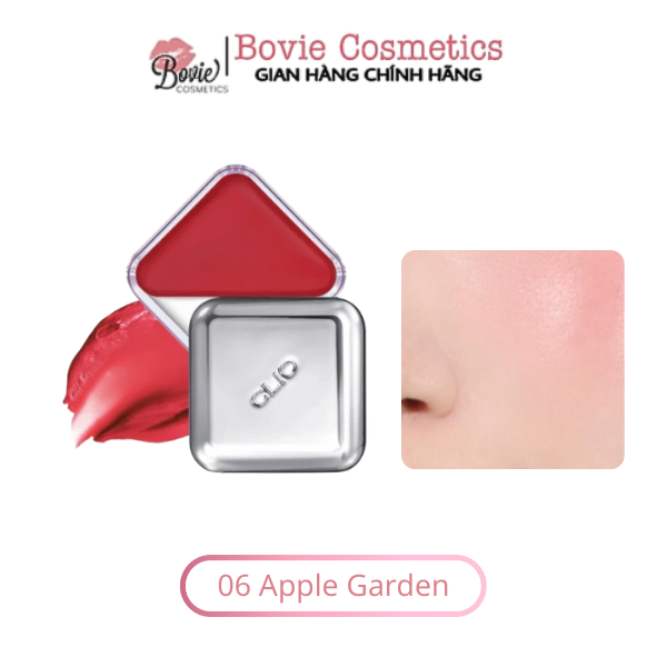 Má Hồng Kiêm Son Môi Clio Essential LipCheek Tap 45g