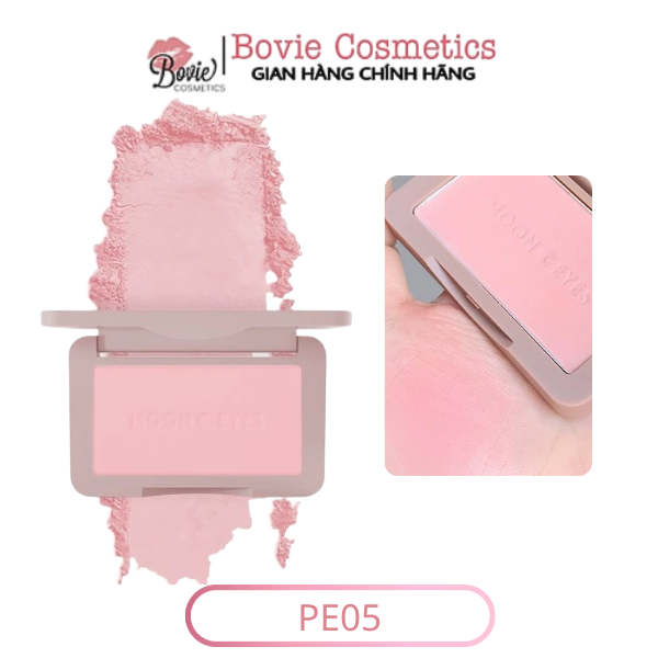 Phấn má hồng Moon Eyes / MoonEyes Color dạng bột mịn tạo khối trang điểm tự nhiên lâu trôi