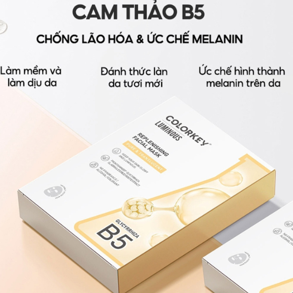 Mặt Nạ Colorkey Luminous B5 Facial Mask