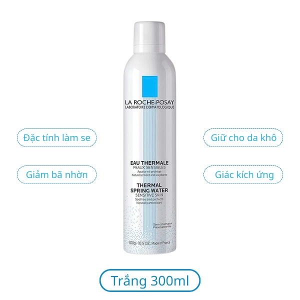 Nước  xịt khoáng giúp làm dịu, bảo vệ da  La Roche-Posay Thermal Spring Water- La Roche Posay Serozinc