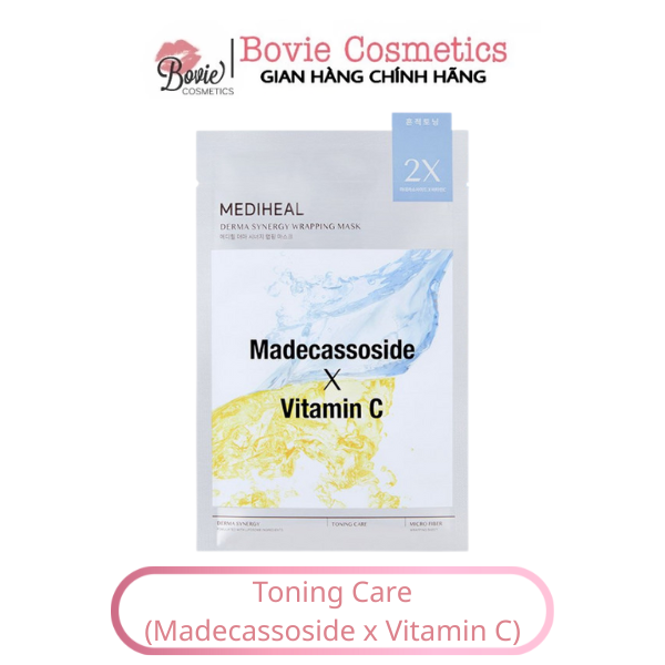Mặt Nạ Dưỡng Da Mediheal Derma Synergy Wrapping Mask Cấp Ẩm, Phục Hồi, Hỗ Trợ Sáng Da