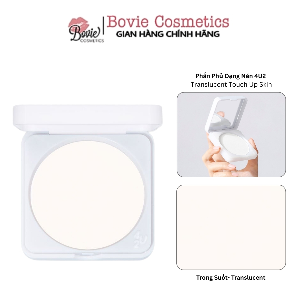 Phấn Phủ Dạng Nén 4U2 Translucent Touch Up Skin Hiệu Chỉnh Màu Da