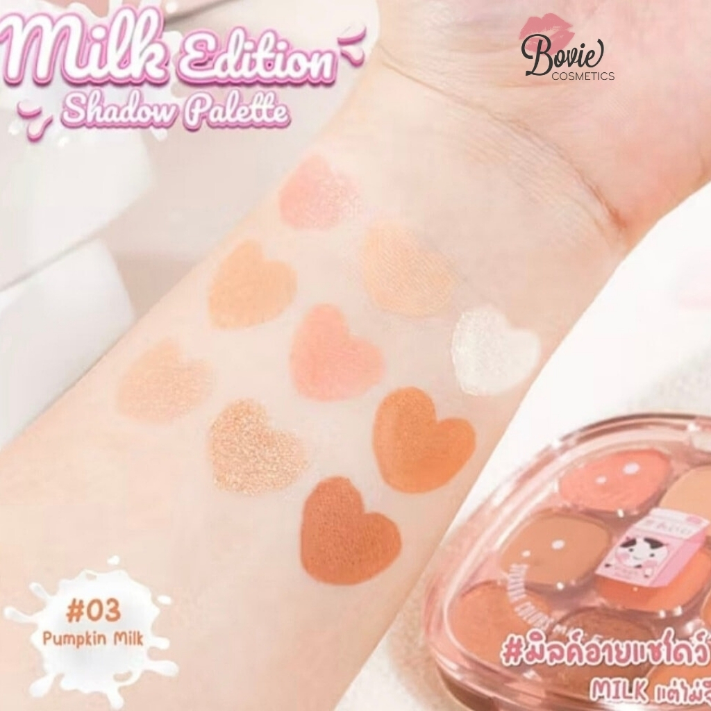 Bảng Phấn Mắt Sivanna Colors Milk Edition Eyeshadow Palette (HF742)