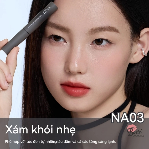 Mascara Đổi Màu Lông Mày AZTK Soft Way Eyebrow Gel