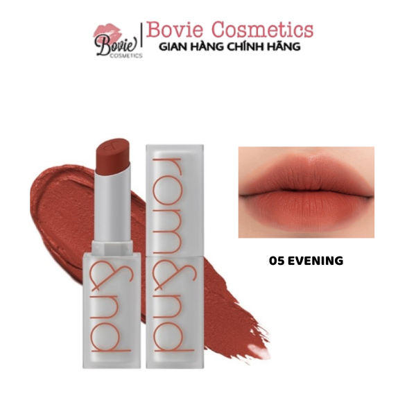 Son thỏi Romand New Zero Matte Lipstick