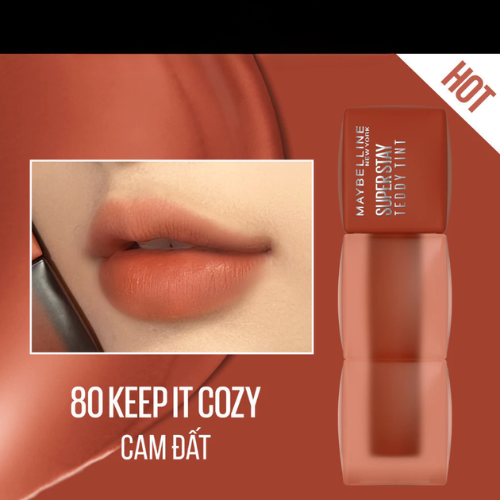 Son Kem Bông Bền Màu Superstay Teddy Tint Maybelline New York 5ml