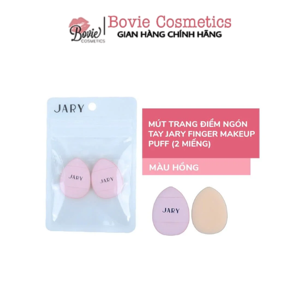Mút Trang Điểm Ngón Tay Jary Finger Makeup Puff (Set 2 miếng)
