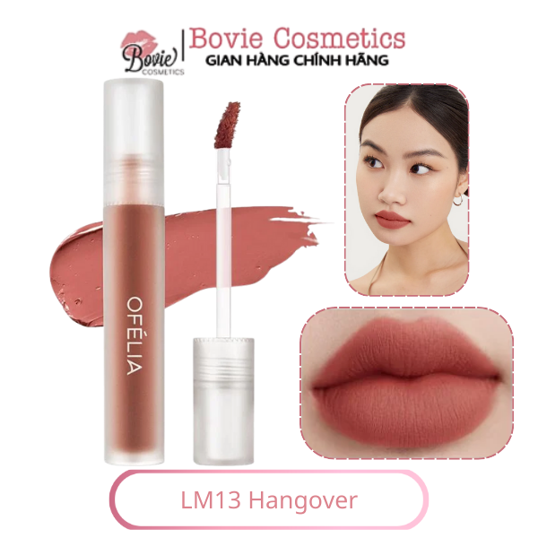 Son kem lì mịn OFÉLIA Uncovered Lip Mousse