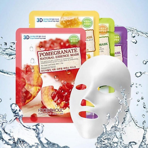 Mặt Nạ Dưỡng Da 3D Foodaholic Natural Essence Mask
