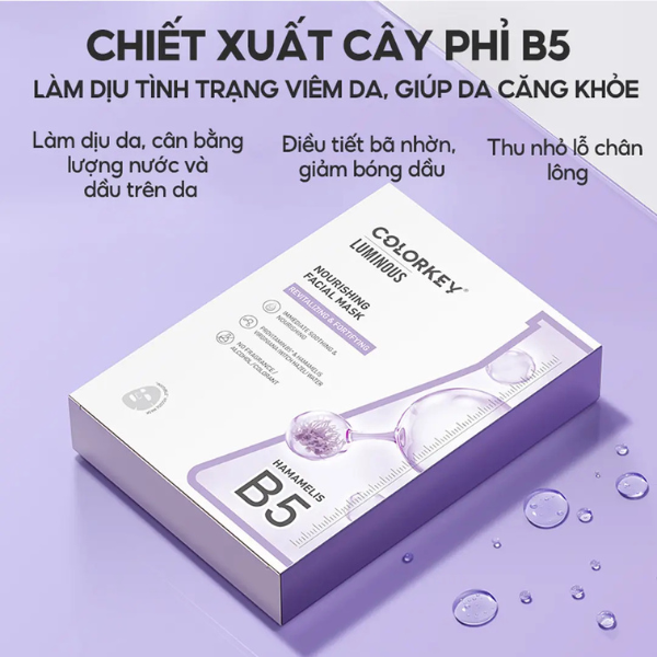 Mặt Nạ Colorkey Luminous B5 Facial Mask