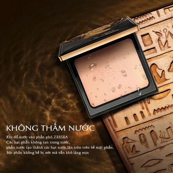 Phấn phủ trang điểm ZEESEA chống thấm nước kiềm dầu