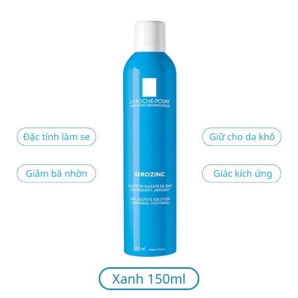 Nước  xịt khoáng giúp làm dịu, bảo vệ da  La Roche-Posay Thermal Spring Water- La Roche Posay Serozinc